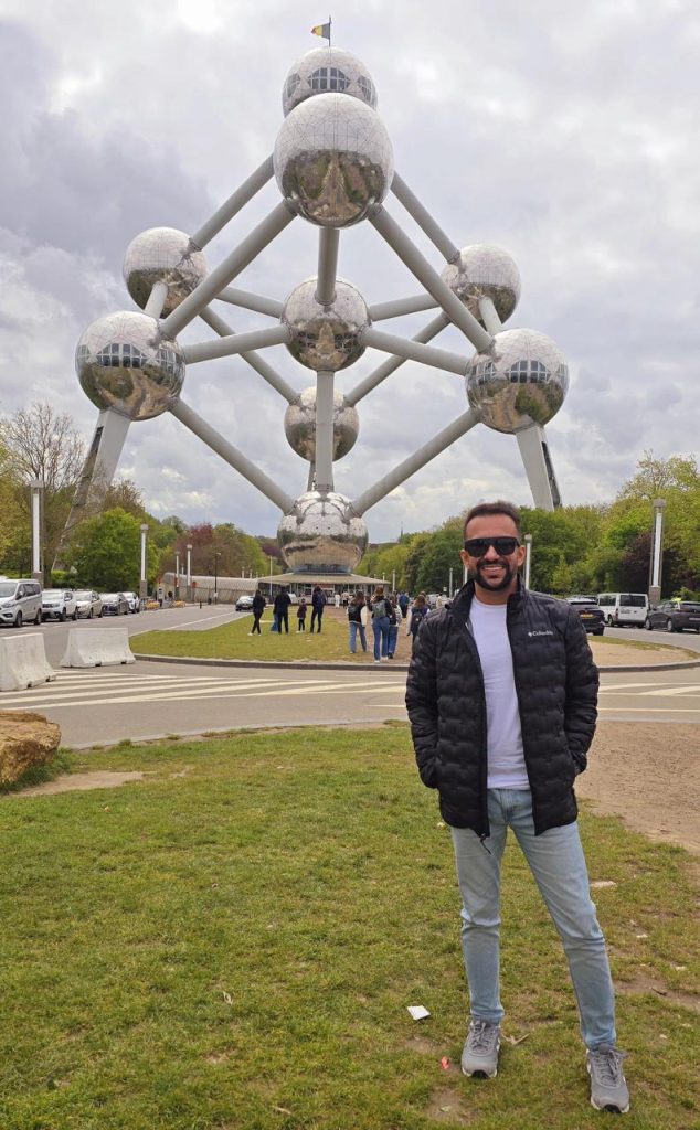 Atomium — Bélgica - Foto por Marcelo Corrêa