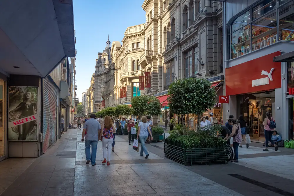 Onde fazer compras em Buenos Aires, Calle Florida