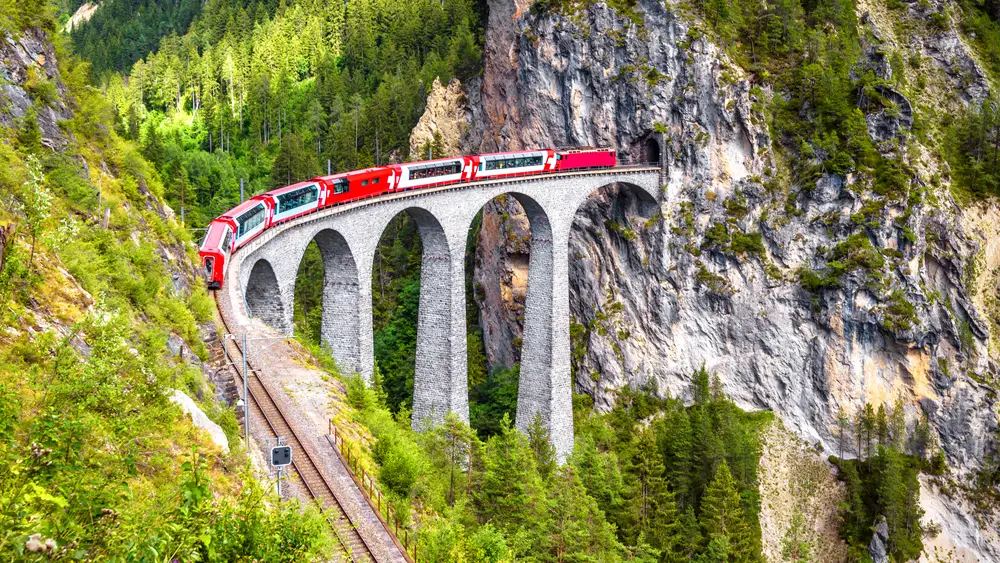 bernina express viagens de trem