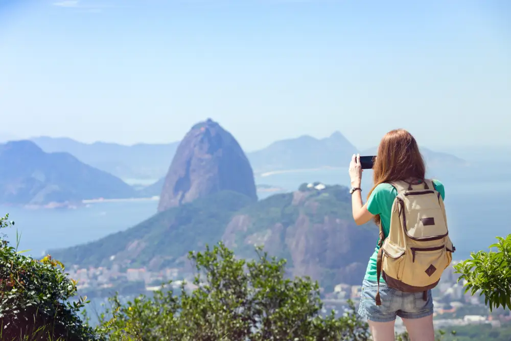 turistas no Brasil